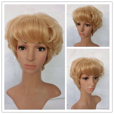 2014 new products blond wig short hair for sale