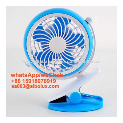 4 inch mini plastic USB rechargeable fan/colorful smart portable fan for kids gift