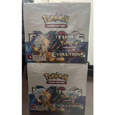 Original Pokemon Trading Card Games XY Evolutions Sealed Booster Box