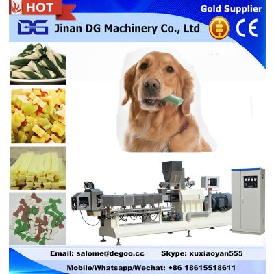 Pet dog chewing/treats food making machine production line