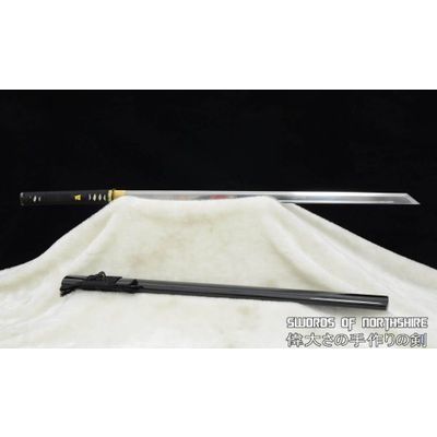 Chinese Tang Dao Ninja Sword Hand Forged 1060 Carbon Steel Straight Blade Katana