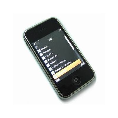 (Dual SIM Card Dual Standby) Ultrathin 11mm Quad-band iphone with 3.2" touch screen and Camera