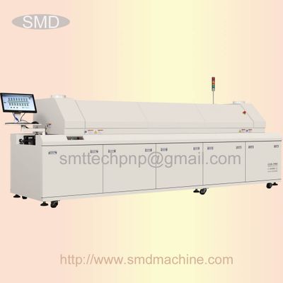 China SMD lead free reflow oven for SMT production line