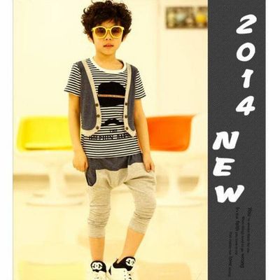 Best Selling!!new style kid clothes mix order wholesale summer 2014 boys set