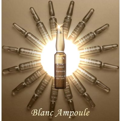 DMCK Whitening Blanc Vial Ampoule - brightening and nourishing
