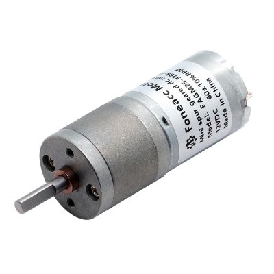 GM25-370 diameter 25mm DC spur gear motor datasheet | Foneacc Motor