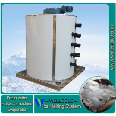 China 15T flake ice making machine drum manufacturer price