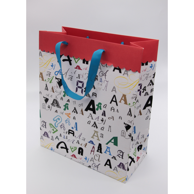 high quality custom paper bag design with logo print
