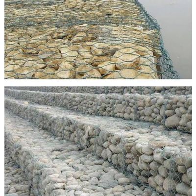 Metal gabion stone cages supplier
