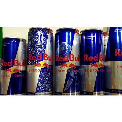 Monster and Red Bull Energy Drinks 250 ml