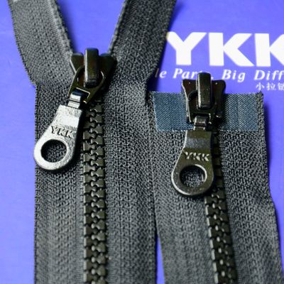 NO.5# YKK Resin/PLASTIC opening zipper