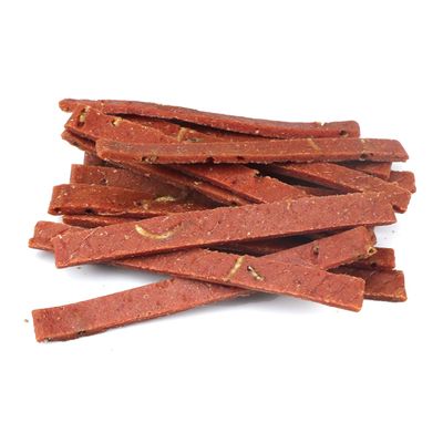 Dry Duck with Dried Meal Worms Slice Dog Snack Supplier