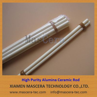 Mirror Polishing Al2O3 Alumina Ceramic Insulating Rod