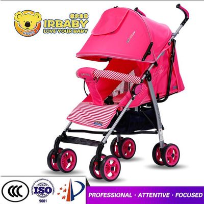 China baby stroller factory / free kids stroller with big wheels / CCC approved luxury baby pram