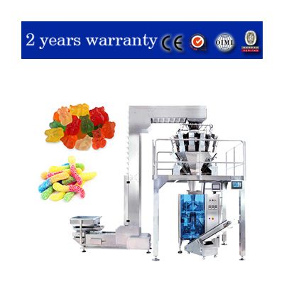 kenwei weighing and packaging system for candy gummy in pouches