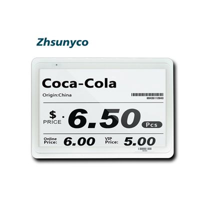 Suny Zhsunyco S-ET750 7.5 inch Tri-Color LED Light ESL E-ink Epaper Electronic Price Tag