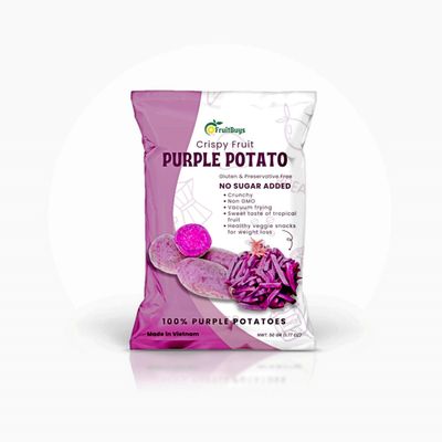 Purple Sweet Potato Chips: Real Fruit Flavors Exploding with FruitBuys