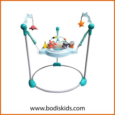 Baby Swing Chair Electric Musical Baby Fitness Jump Chair Can Be Rotated Plastic Baby Bouncer Chair