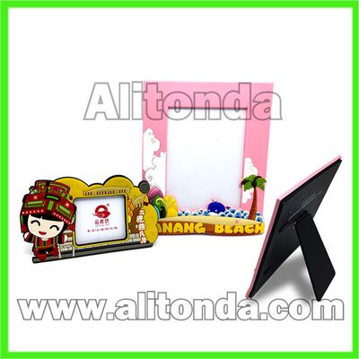 Cartoon pvc photo frame picture frame customized for home