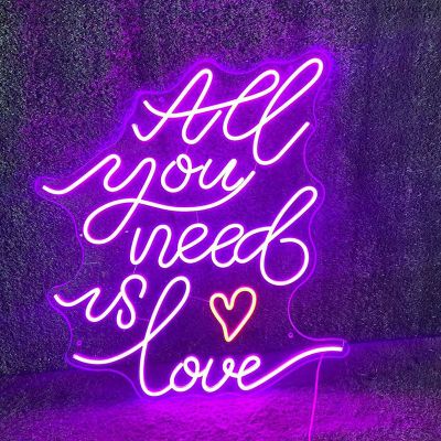 Factory Direct Sale Dropshipping Small MOQ Custom Flexible Neon Night Light Sign For Home Decoration