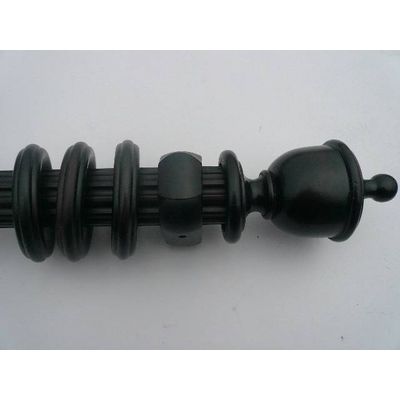 decorative curtain  poles for resin