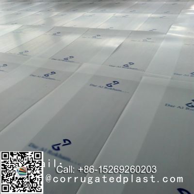 corrugated plastic sheets for floor protection