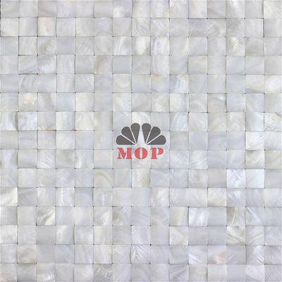 3D shell tile wall mosaic Corridor