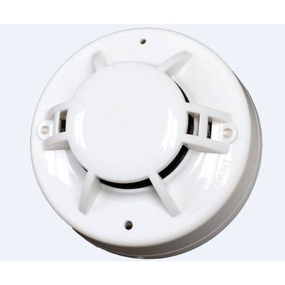 Conventional combined Smoke and Heat Detector with photoelectronic sensor and heat thermistor
