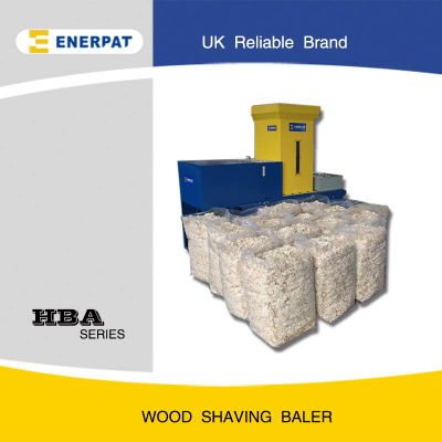wood shaving baler