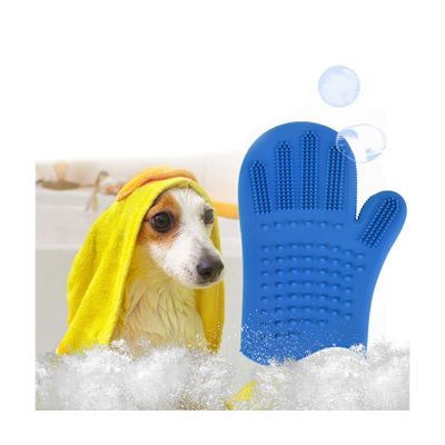Silicone Pet Grooming Glove 
