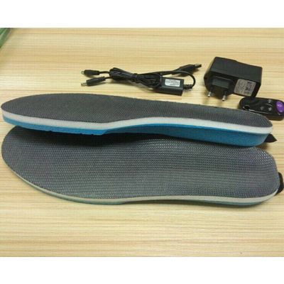 Remote Control Electric Heated Shoes Insole Rechargeable Heated Insoles