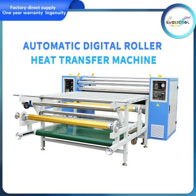 Roll to Roll Heating Roller Textile Sublimation Printing Transfer Heat Press Machine