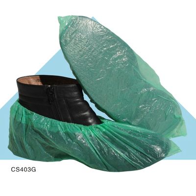 disposable plastic ketchen shoe cover anti slip protection shoes covers