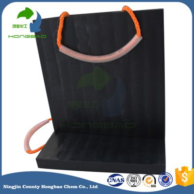 Heavy-duty uhmwpe outrigger pad for crane