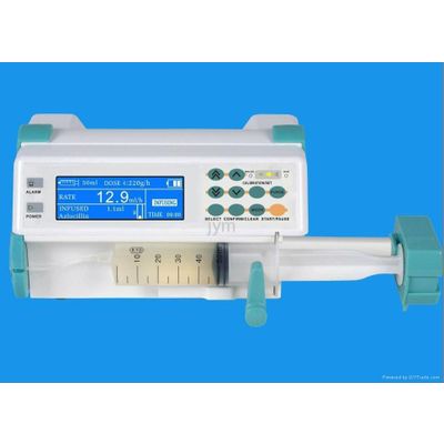 Medical Syringe pump with drug library CE marking