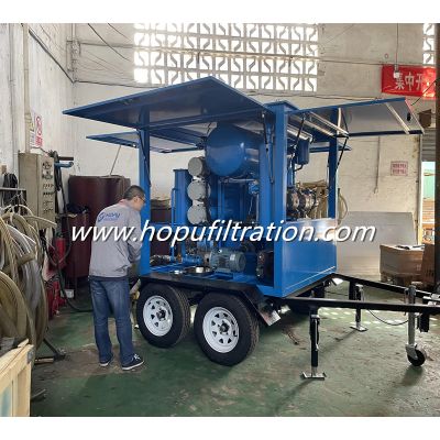 Mobile Transformer Oil Filtration Machine, Online Insulation Oil Treatment Plant