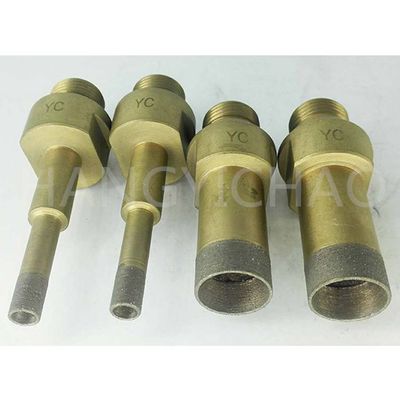 Agglomeration Overall Thread Copper glass drill for glass and ceramic ground stown