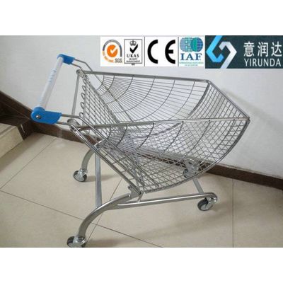 fan shaped shopping trolley