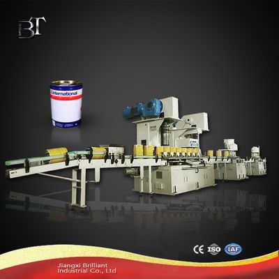 2017 chinese new year Fully automatic round tin can making machine