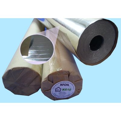 Single Sided Reflective Metalize Paper Film, Polyester Yarn Reinforced ...