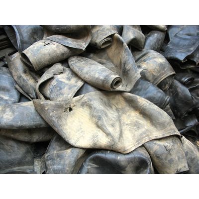 Unvulcanised butyl rubber wastes