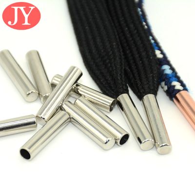 wholesale metal shoelace aglet nickle-free lace aglet cords metal copper material head