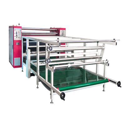 Roll to roll textile sublimation machine