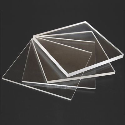 Clear Acrylic Sheet is 4' x 8' and 1" thick