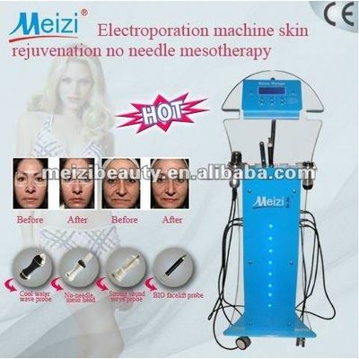 Newest Crystal multi-functional No Needle Mesotherapy Device