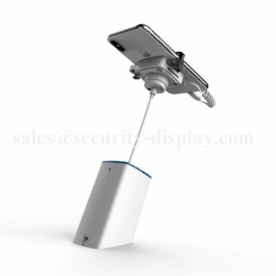 Remote Control Cell Phone Display Security with Mechanical Clamp