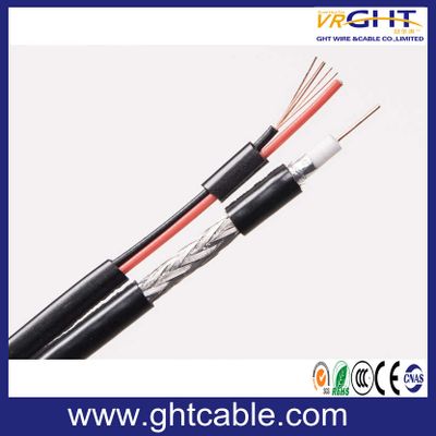 Syv-75-3+2c/RG59+2C/Composite Siamese Coaxial Cable