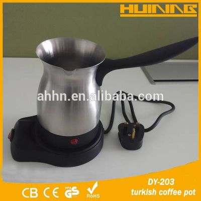 Electric stainless steel turkish coffee maker