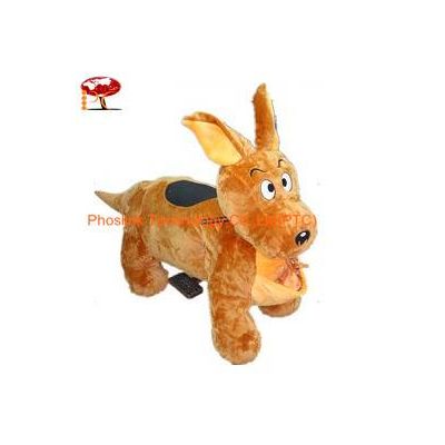 Coin Operated Rabbit Walking Animal rides for Kids in Garden and Outside PTC-WK02