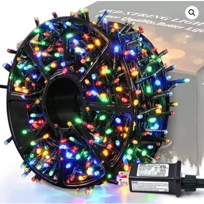 2023 New Arrival Multicolor Christmas LED Lights String Waterproof for Outdoor Party Decor
